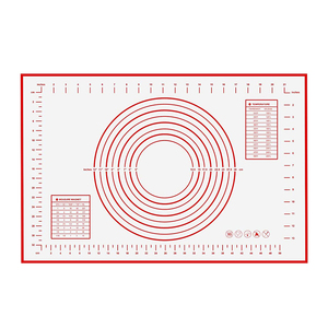 Tapis à pâtisserie en silicone de qualité alimentaire résistant à la chaleur 40x50cm 0,3/0,6mm d'épaisseur Écologique Couleurs et logo personnalisables - Product Image 5