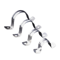 Support de selle de moto en acier inoxydable 20SS avec deux trous de fixation, nouveau design, fabriqué en Chine, pour fixation de tuyau (type U)