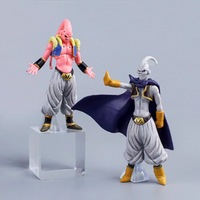 Anime Lovely Cartoon Dragon Majin Buu Ball Action Figure Sets Accessoires 3D Doll Toys PVC Action Figures Décoration de table