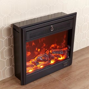 Chimenea Eléctrica Flotante 3D <span class=keywords><strong>de</strong></span> Madera para Interiores, Chimenea Empotrada China con Pantalla Grande, Chimenea <span class=keywords><strong>de</strong></span> <span class=keywords><strong>Pared</strong></span> con Leños y Control Remoto - Product Image 1