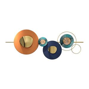 Moderno lujo sala de estar Metal flor pared colgante decoración hierro casa Decoración - Product Image 3