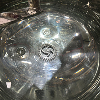 Mélangeur d'émulsion sous vide à levage hydraulique 100L en acier inoxydable avec pompe et moteur pour la production de crèmes et de lotions – Équipement de mélange