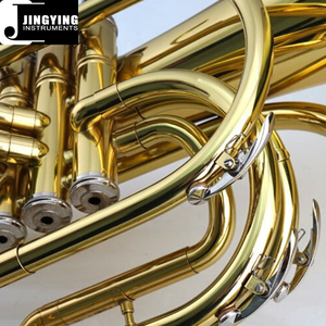 Trompa Francesa Profesional <span class=keywords><strong>de</strong></span> Marcha Jingying Music 2023, Instrumento <span class=keywords><strong>de</strong></span> Viento <span class=keywords><strong>de</strong></span> Latón, Cuerpo <span class=keywords><strong>de</strong></span> Latón Especial, Pistón <span class=keywords><strong>de</strong></span> Cobre Blanco Niquelado - Product Image 5
