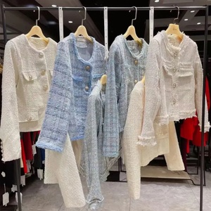Abrigo de Fragancia Ligero para Mujer, Otoño-Invierno 2023, Superventas, Estilo Ins, Ropa de Mujer de Segunda Mano con Descuento, Venta al por Mayor - Product Image 3