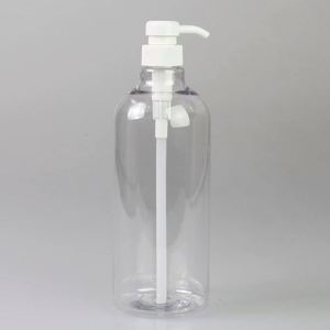 Wholesale Cosmetics 500ml Empty PET Plastic Screen Printing Pump Sprayer Shampoo Shower Gel Hand Sanitizer <b>Bottle</b> - Product Image 3