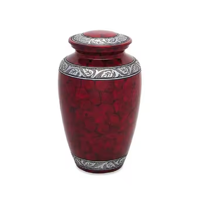 Las urnas de cremación de aluminio más vendidas para adultos de primera calidad directa de fábrica india, compradores al por mayor, suministros funerarios - Product Image 2