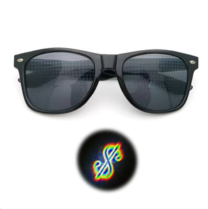 نظارة حراج فائقة الضوء تظهر تأثير موشور ثلاثي الأبعاد EDM قوس قزح منظار كالايدوسكوب على شكل نظارات شمسية لحفلات الهذيان - Product Image 4