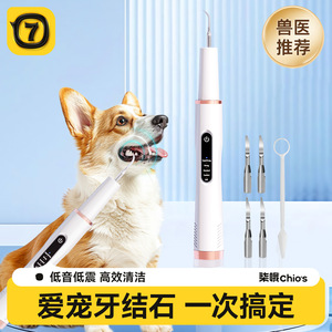 Nettoyeur dentaire ultrasonique pour animaux de compagnie, élimination du tartre, soins buccaux pour chiens et chats, brosse à dents électrique, outil de toilettage rechargeable pour animaux de compagnie - Product Image 2