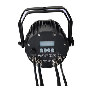 Projecteurs PAR étanches IP65 à 7 unités, pleine couleur, avec contrôle DMX, <span class=keywords><strong>LED</strong></span> RGBW, taille compacte pour mariages, restaurants, scènes, bars - Product Image 2