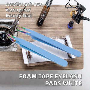 Ruban adhésif médical imperméable sans peluches Maclura pour extensions de cils, patchs pour faux cils, boîte à cils en acrylique, maquillage - Product Image 2