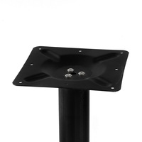 Pieds de table en plastique de qualité commerciale AAG en forme de T pour appartement, hôtel, restaurant, hôpital, usage extérieur - Design industriel