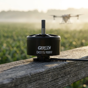 Moteur sans balais GEPRC EM3115 900KV 6S LiPo, faible vibration, couple élevé, pour drone FPV Freestyle multirotor UAV de 8 à 10 pouces - Product Image 1