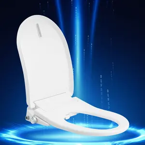 Bidet wave parti di copertura in plastica con cerniera due noodzle moving wc coprisedile wc soft wash bidet coprisedile wc automatico