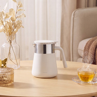 PINKAH NOUVEAU 30OZ 900ML Sans BPA, Thermos en acier inoxydable à double paroi, Carafe à thé thermique avec infuseur à thé
