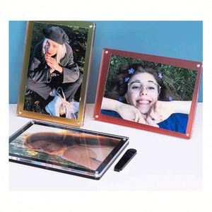 Support créatif pour mini-photocartes, support en acrylique imprimé UV personnalisé, support d'album photo en aluminium - Product Image 1