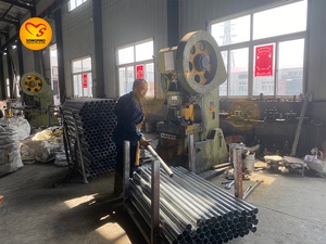 Puntal de Acero Ajustable Galvanizado para Andamios de Construcción, Puntales para Encofrados, Puntales de Apuntalamiento - Product Image 3