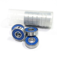 Roulement à billes à gorge profonde ABEC-9 608 de haute qualité 8x22x7mm en acier inoxydable et GCr15 pour patins à roulettes et planches à roulettes