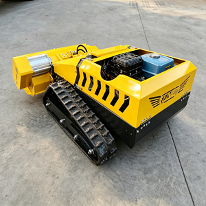 Tondeuse robotisée autotractée à chenilles à essence avec largeur de coupe de <span class=keywords><strong>1000</strong></span> mm pour la tonte des vergers et des pentes sur terres agricoles - Product Image 4