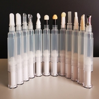 Vide 3ml/5ml/10ml Tube correcteur brillant à lèvres en plastique Transparent pour blanchir les dents Extensions de cils stylo dissolvant de cils