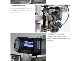 HXLB-F100 5-30ML High-Accuracy PLC Controlled Automatic Electric Motor Food Grade Paper Tea Coffee Powder Film/Foil Wrapping - Product Image 6