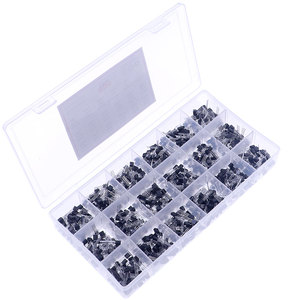 Các loại hộp 900 bóng bán dẫn PNP/NPN thường được sử dụng 18 loại chèn trực tiếp vào-92 gói ICS danh mục sản phẩm - Product Image 3