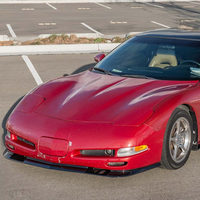 Répartiteur de pare-chocs avant en fibre de carbone pour Chevrolet Corvette C5 Style 2023 2024 Protection Splitter Spoiler Trim 1997-2004
