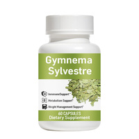 Capsules de Gymnema Sylvestre : Extrait Herbal, Chrome, Métabolisme, Gestion du Poids, Énergie, Bien-être, Formule Végétalienne OEM ODM Quotidienne