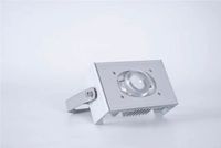 Projecteur LED COB extérieur haute puissance IP66 avec lentille en verre, angle de faisceau réglable, télécommande pour tunnels, rues et poteaux hauts