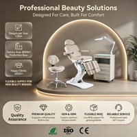 Chaise de traitement des pieds professionnelle, lit d'examen médical, chaise de podologue réglable, chaise de podologie électrique