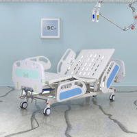 LC-S301 manuel lit d'hôpital à trois fonctions lit d'hôpital multifonctionnel rééducation en soins intensifs pour la maison et les milieux médicaux