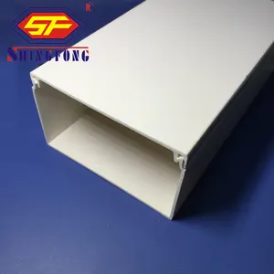 Network Wiring PVC Electronical Trunking Dado Skirting Trunking