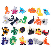 Figurines d'action miniatures Pokémon Go de qualité anime de 2 à 3 cm, vente en gros, jouet aléatoire pour enfants, Pokémon pour enfants