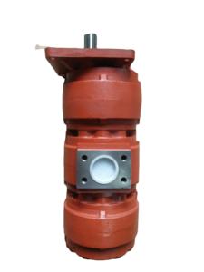 Red Hydraulic <b>Pump</b> With Square Flange And Shaft For Construction Machinery Parts - Product Image 4