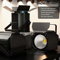 Projecteurs LED COB à double couleur 200W pour DJ, scène, fête, concert, église, mariage, théâtre, éclairage de plafond, blanc chaud