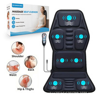 Coussin de massage multifonctionnel de haute qualité, portable, pour la maison, tapis de massage, matelas chauffant, siège de massage pour voiture