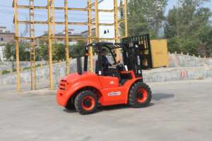 ווקאן 4wd דיזל משאית <span class=keywords><strong>3ton</strong></span> 3.5 טון שטח קשה מלגזה עבור מנוע yanmar 5000 מ "מ טריפלקס בצד מלגזה פנימי מלגזה - Product Image 5