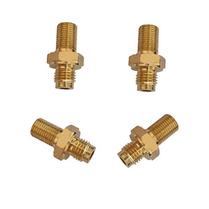 Brass Pipe Fitting 3x18.05mm Male Thread <b>Adapter</b> For Plumbing Electrical Appliances - Product Image 1