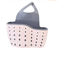 Organisateur de cuisine Gadgets Évier Étagère Éponge à savon Égouttoir Panier de rangement en silicone
