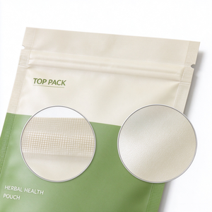 Bolsa con Cierre Hermético Personalizada OEM, Resistente a la Humedad, MOQ 500, con Logotipo, de Grado Alimenticio, para Pequeñas Empresas y Marcas de Suplementos - Product Image 5