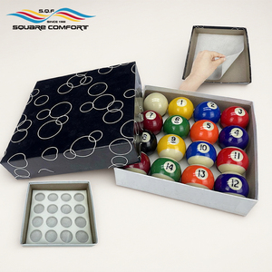 Juego de <span class=keywords><strong>Bolas</strong></span> de <span class=keywords><strong>Billar</strong></span> S.Q.F, 16 Piezas, <span class=keywords><strong>Bolas</strong></span> de <span class=keywords><strong>Billar</strong></span> de Tamaño Completo Numeradas del 1 al 15 con Bola Blanca, <span class=keywords><strong>Bolas</strong></span> con Rayas Sólidas para Mesa de <span class=keywords><strong>Billar</strong></span>, Sala de Juegos - Product Image 4