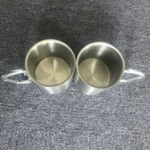 Taza de agua de viaje de escalada con mango de mosquetón de acero <span class=keywords><strong>inoxidable</strong></span> de 310ml - Product Image 5