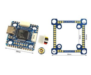 Mateksys F405-miniTE bay điều khiển được xây dựng trong icm42605 cho RC đua bay không người lái - Product Image 1