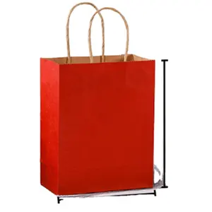 음식 빵 포장 가방 크래프트 종이 가방 자신의 로고와 사용자 정의 가방 구매 고급 포장 테이프 선물 종이