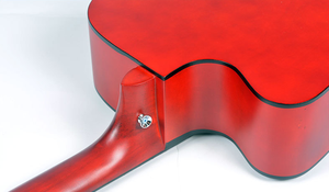 Guitarra acústica al por mayor venta directa de fábrica precio barato 41 pulgadas guitarra acústica tilo buena calidad - Product Image 3