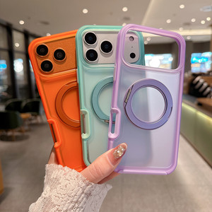 ขาตั้งแม่เหล็กหมุนได้360 ° สำหรับ iPhone 17 Pro เคสโทรศัพท์ที่หมุนได้มีขาตั้งที่มองไม่เห็นสำหรับ iPhone 17 PRO MAX - Product Image 1