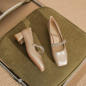 Elegant Women's <b>Closed</b> <b>Toe</b> High-<b>heeled</b> Formal Shoes Sexy and Exquisite Timeless Evergreen Design for Summer and Winter - Product Image 1