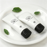 Tube souple personnalisé en PE de 5 à 200 ml pour shampoing, crème pour les mains, lotion corporelle, emballage cosmétique avec couvercle rabattable et boîte