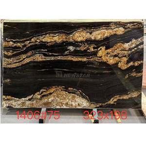 <span class=keywords><strong>Encimera</strong></span> de tocador de mármol al mejor <span class=keywords><strong>precio</strong></span>, decoración de losa de piedra de mármol negro personalizada, azulejos de piedra de mármol de ónix - Product Image 2