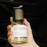 Accessoires de voiture de parfum personnalisés bouteille de luxe longue durée de 120ml diffuseur de voiture en bois suspendu parfum désodorisant bouteille suspendue