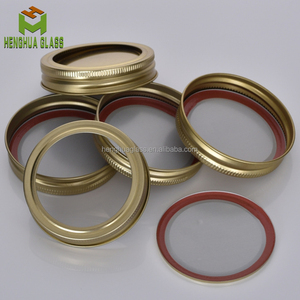 Thực Phẩm Lưu Trữ Vuông Mứt Mật Ong Flint Thủy Tinh <span class=keywords><strong>Mason</strong></span> Jar 4Oz 8Oz 12Oz 16Oz 32Oz Dưa Mayonnaise Đóng Gói Jar Với Kim Loại Riêng Biệt Nắp - Product Image 6